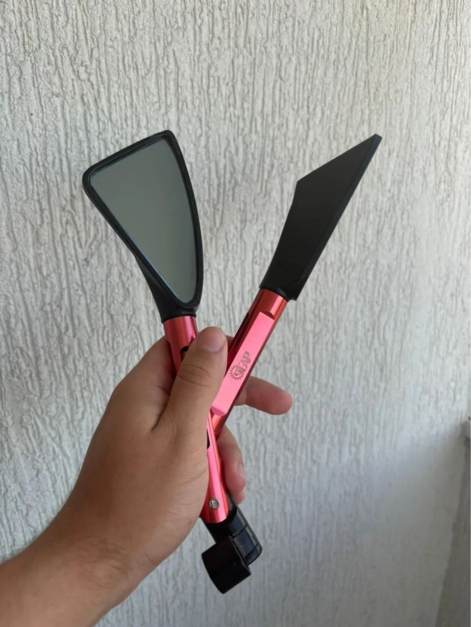Retrovisor rizoma vermelho  - Foto 2