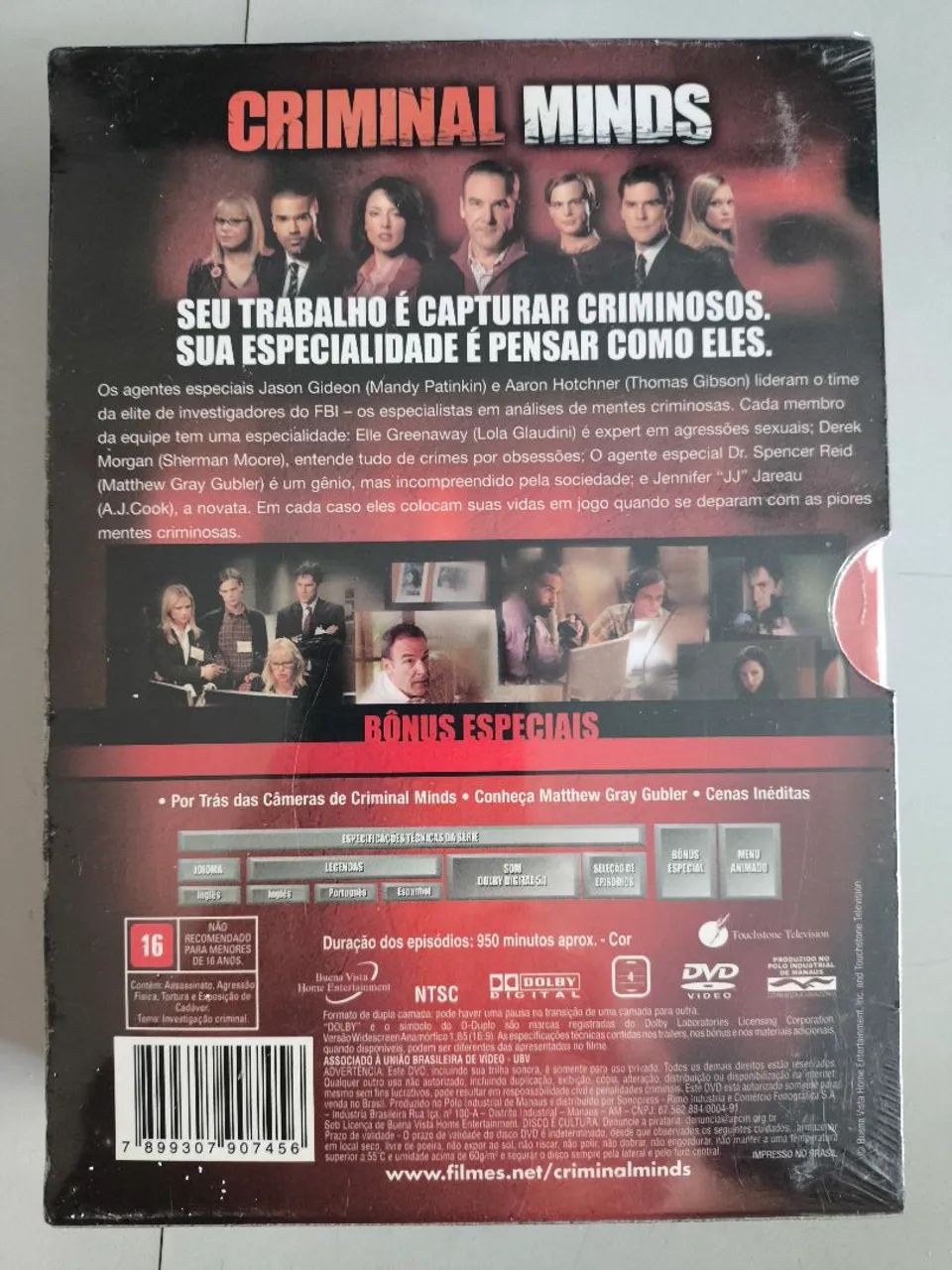 Criminal Minds - Primeira Temporada - DVD - Foto 2