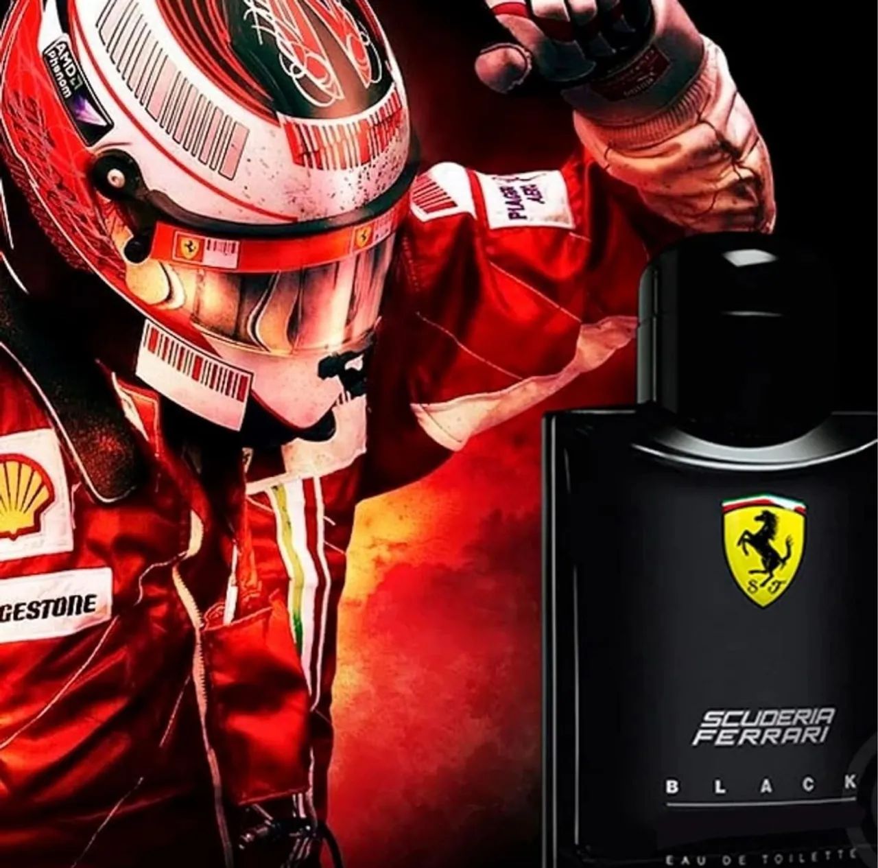 Perfume FERRARI Black EDT 125ml ORIGINAL - Somos Loja - Foto 3