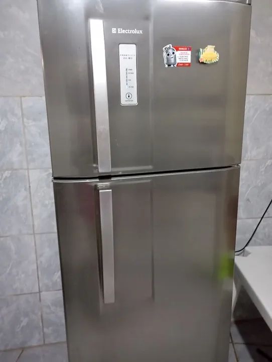 Geladeira inox pra vender logo digital gelo seco  - Foto 3