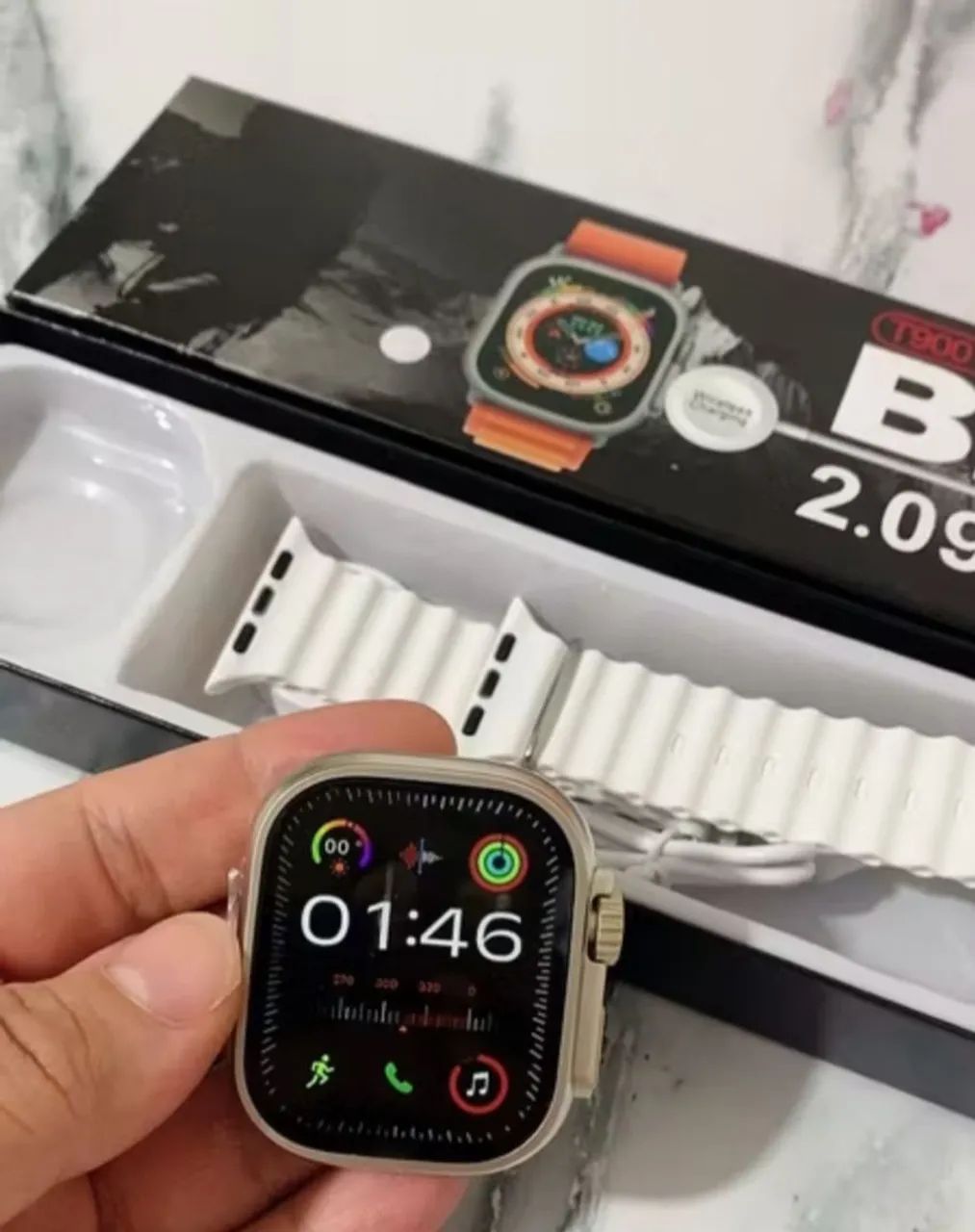 Relógio Smartwatch t900 - Foto 2