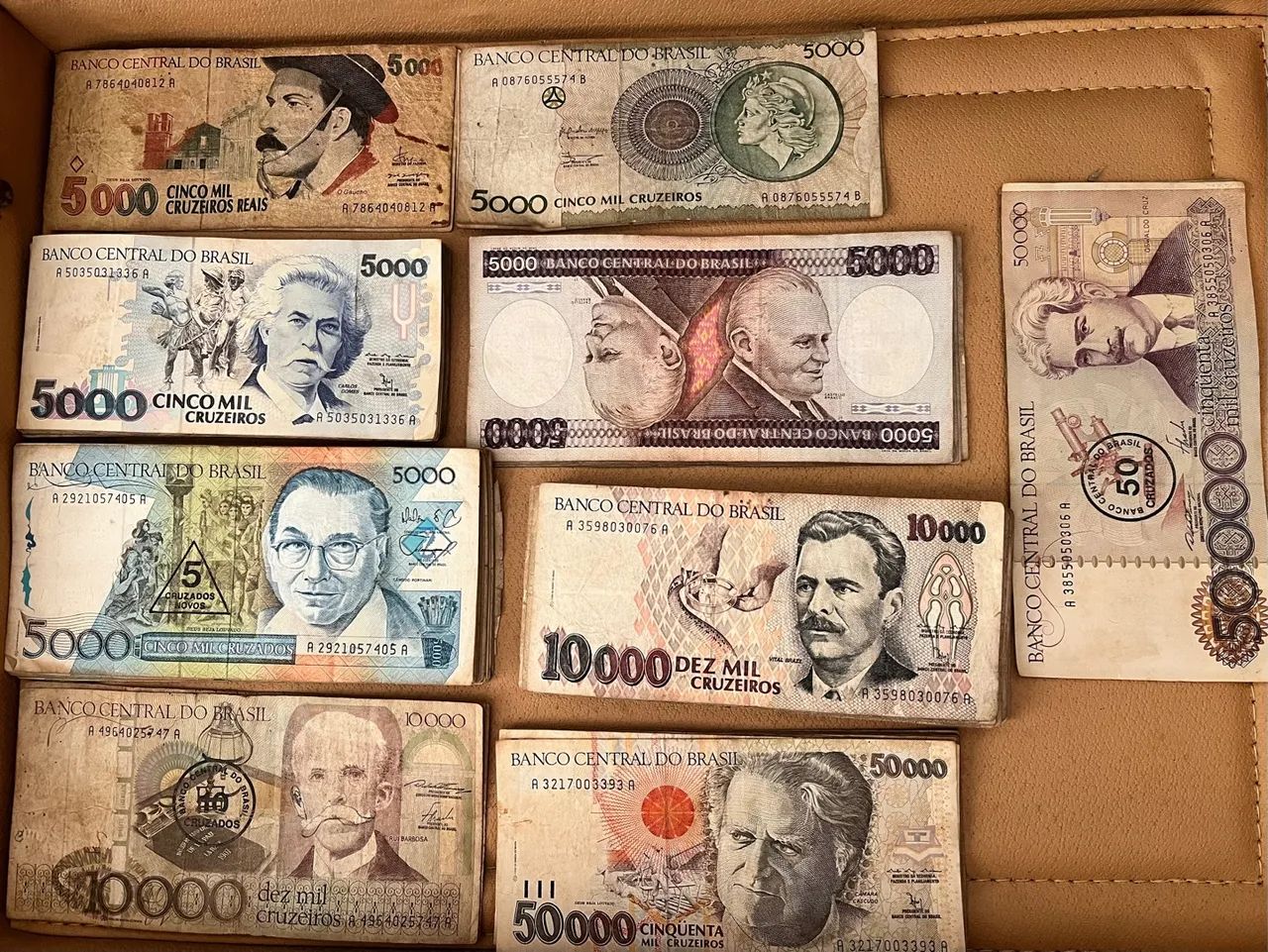 Cédulas Antigas Brasileiras - Cruzeiros - Foto 2