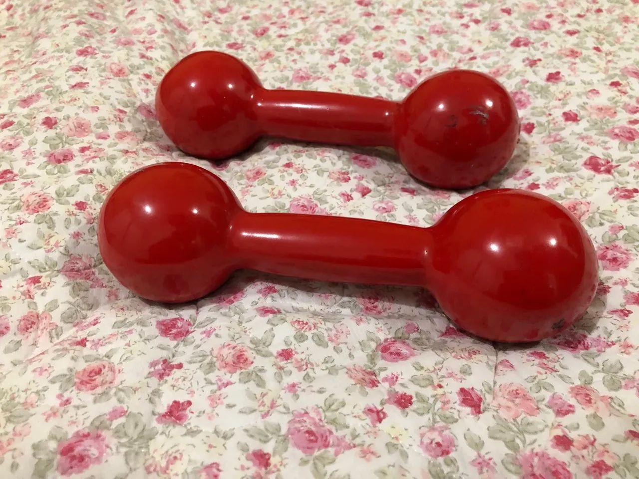 Par de Halteres de Ferro - 2kg cada - Foto 2