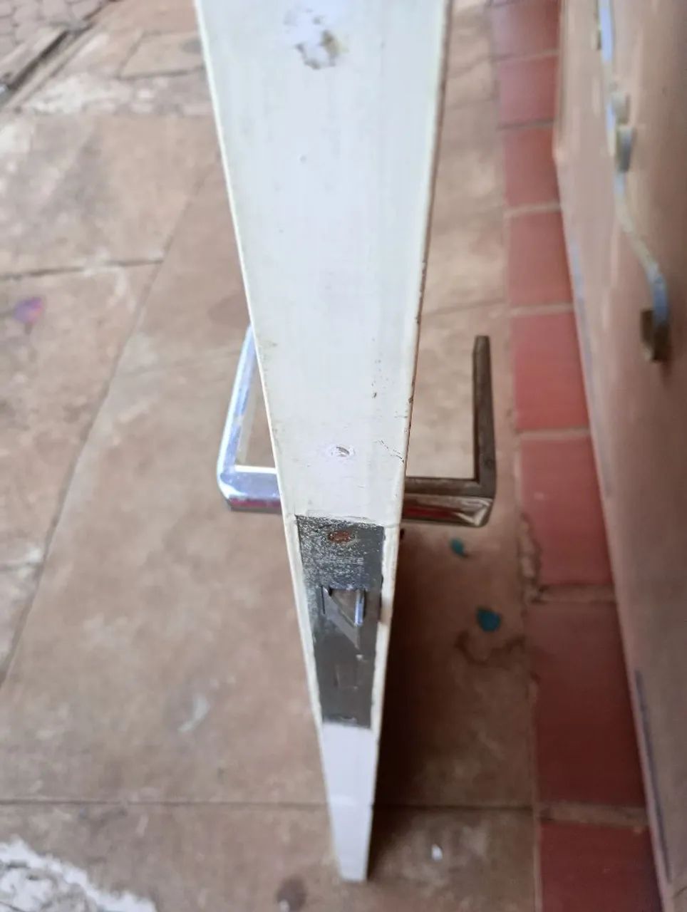 Porta de madeira maciça,com vidro  - Foto 3