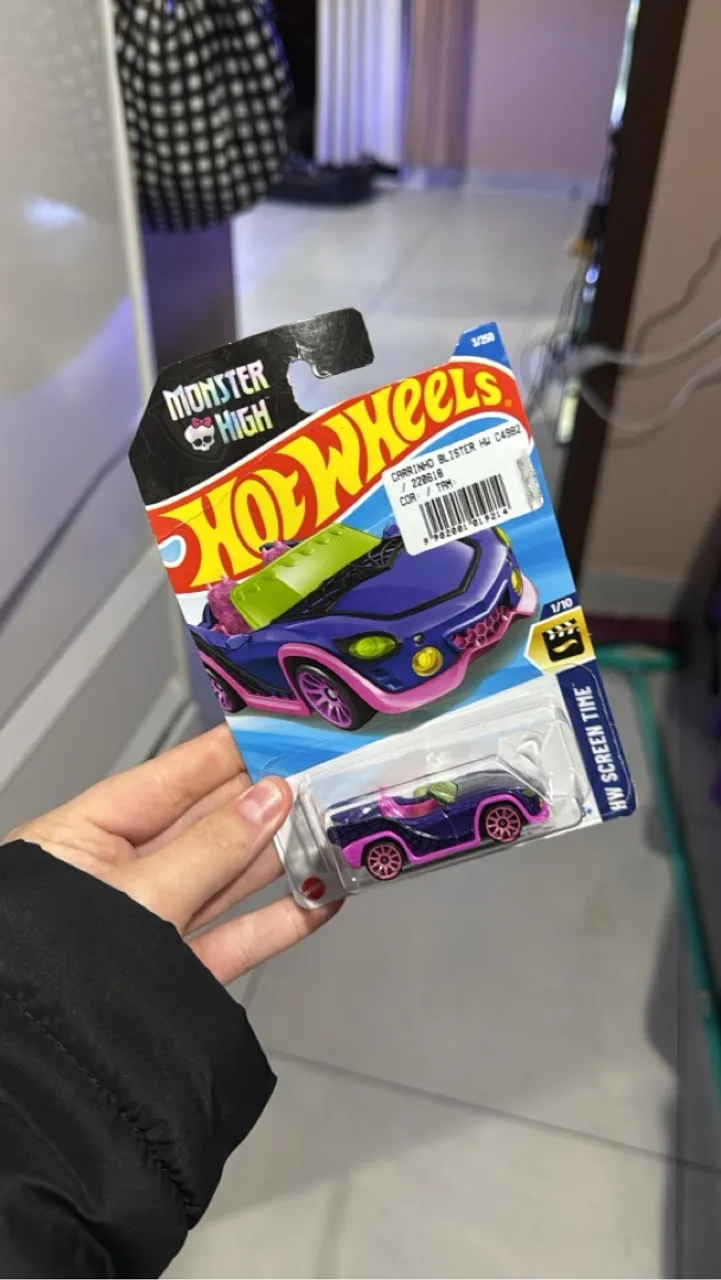 Hot Wheels Monster High - Carrinho Colecionável