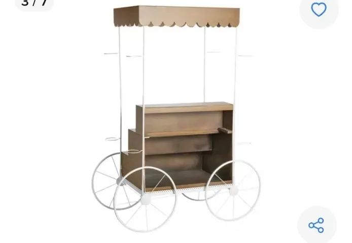 CARRINHO EXPOSITOR COM RODAS - Foto 2