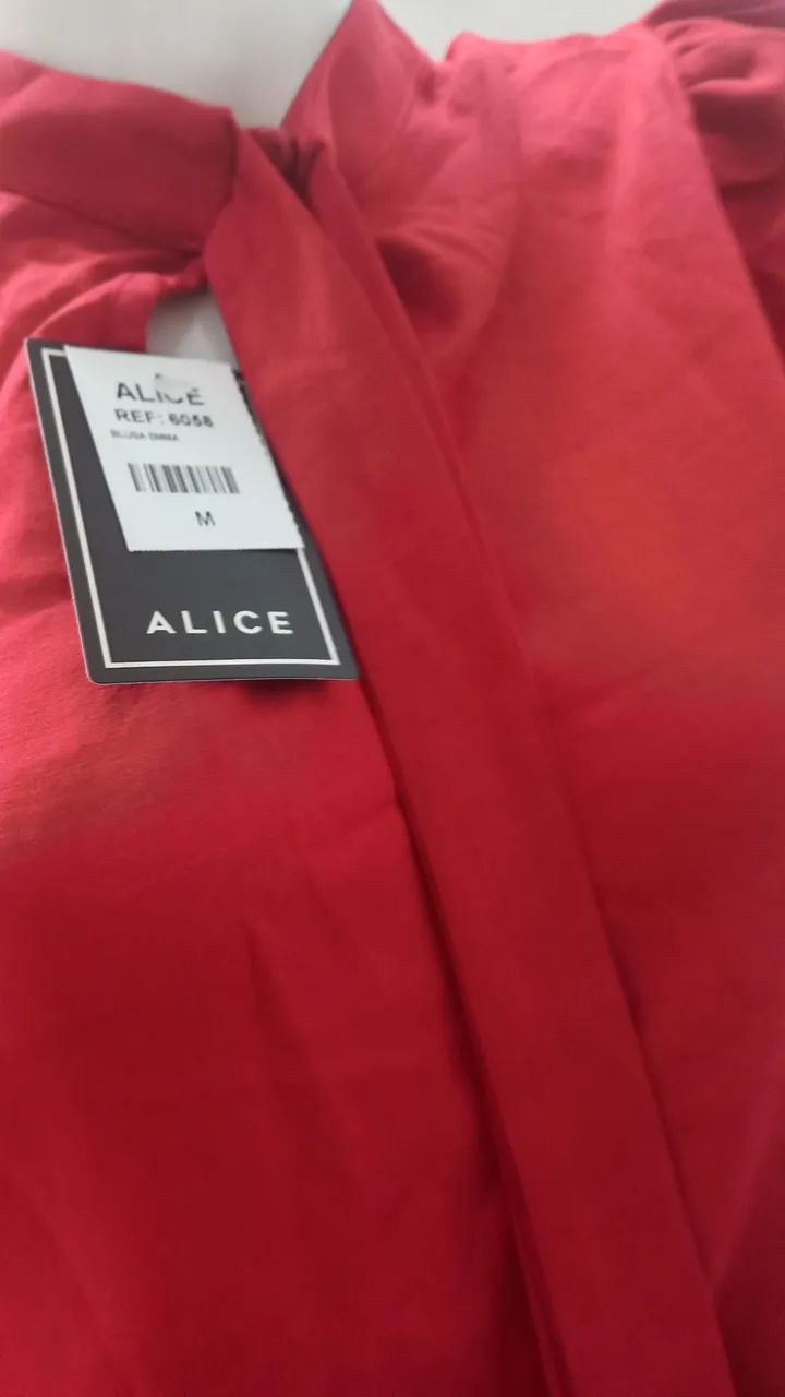 Blusa  vermelha  - Foto 2