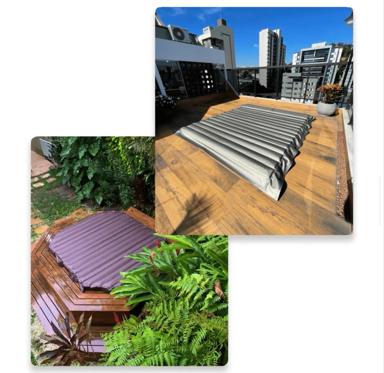 Capas P/ Jacuzzis Banheiras e Piscinas  - Foto 4
