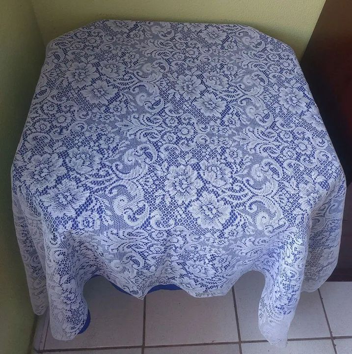 Tecido renda francesa branca neve - Foto 2