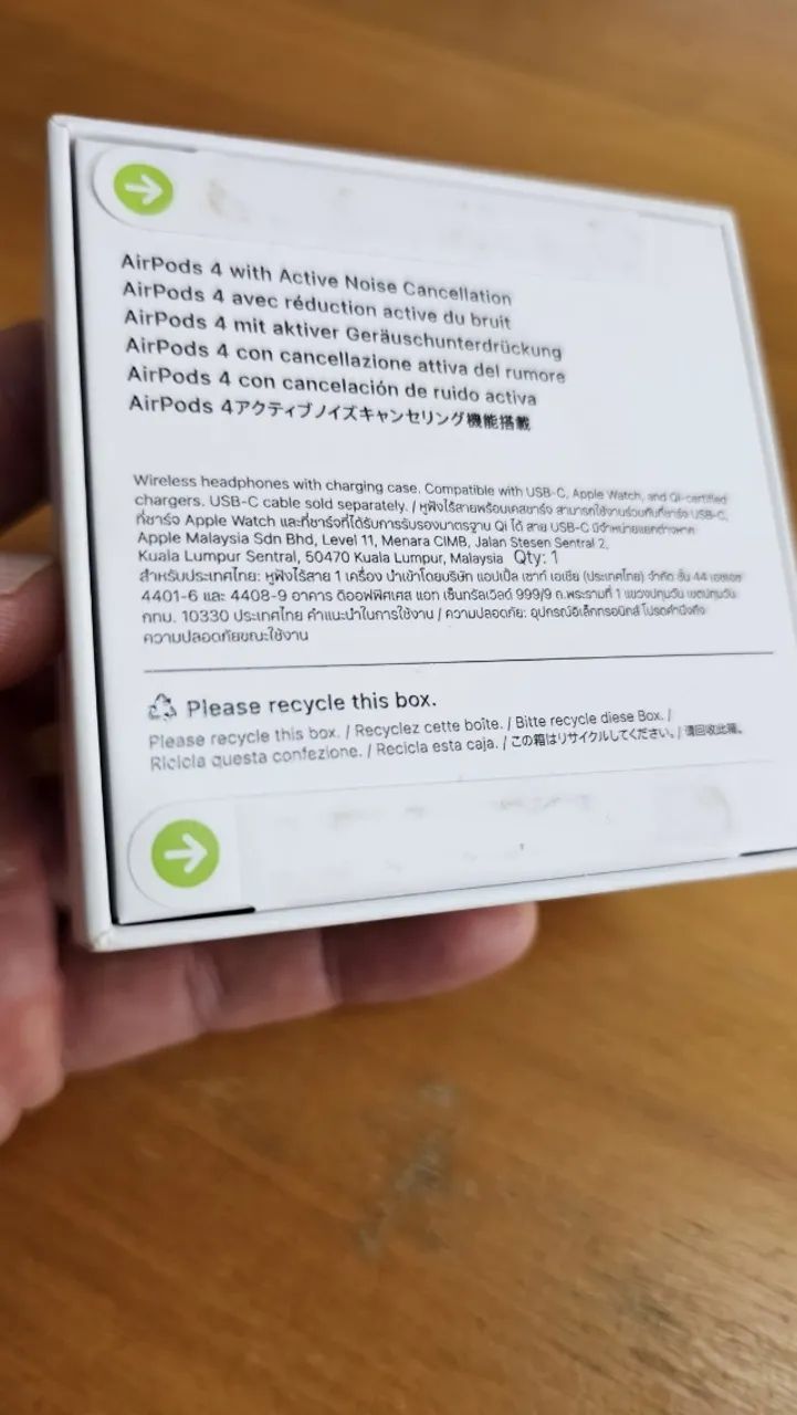 AirPods 4 Apple Anti Ruido Lacrado Novo  - Foto 5