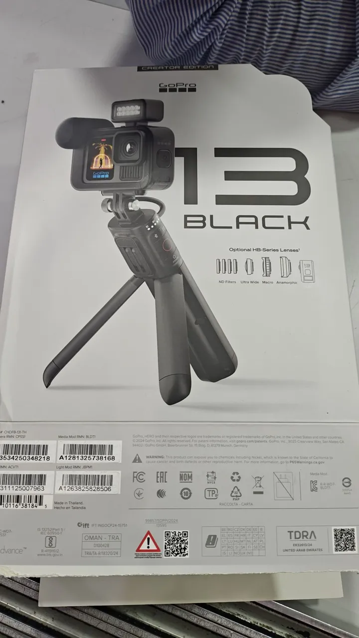 GoPro Hero 13 Black Creator Edition - Nova!