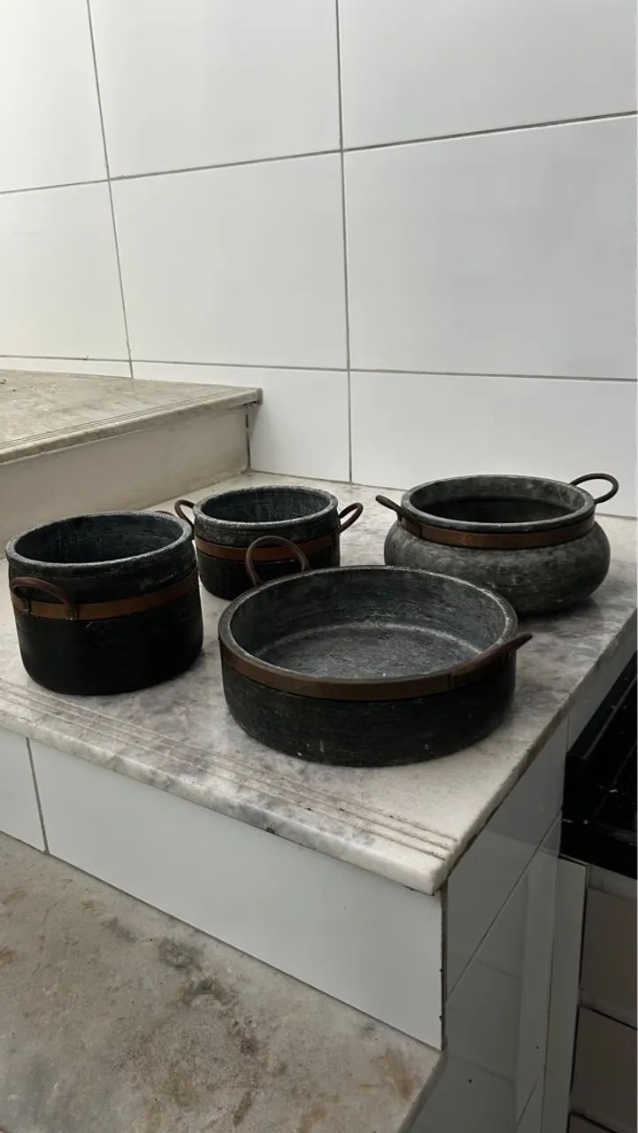 Título: Panelas de Pedra Sabão - Diversos Tamanhos e Capacidades - Foto 3