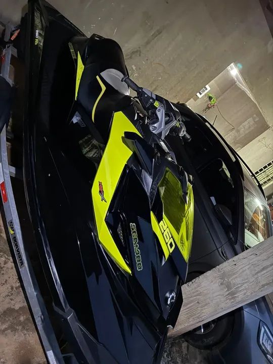Jet ski sea-doo rxp 260 rs com mais potencia.