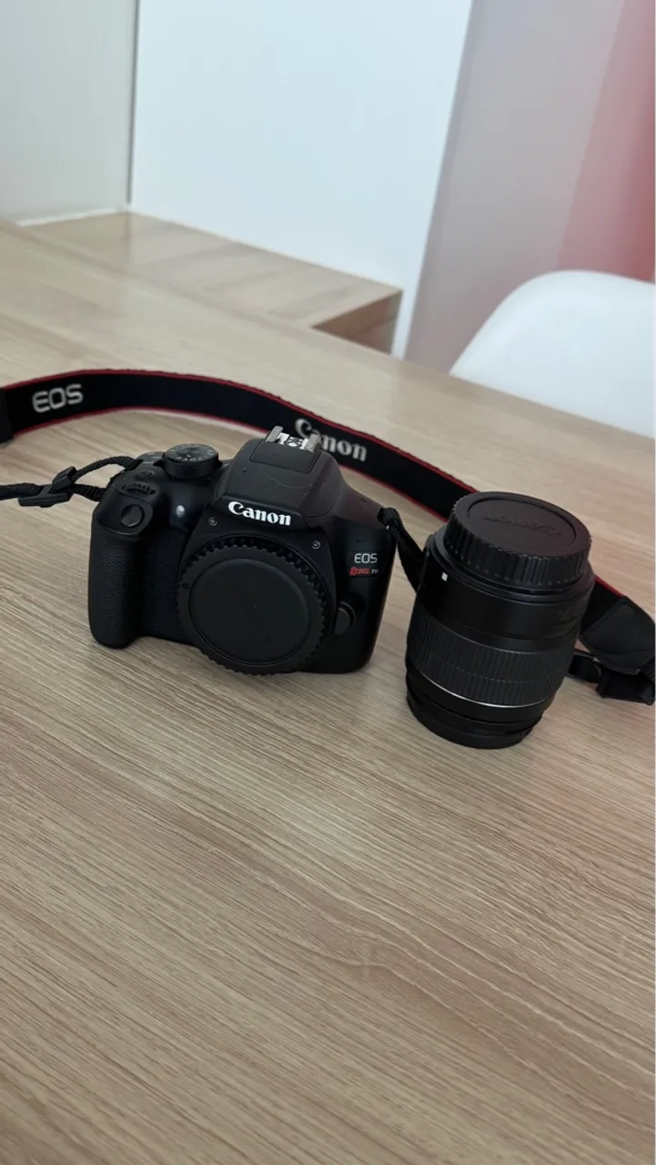 Câmera T6 + Lente 18-55mm