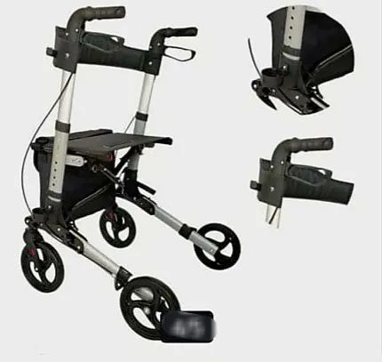 Andador com Assento e Cesto - Novo - Foto 5