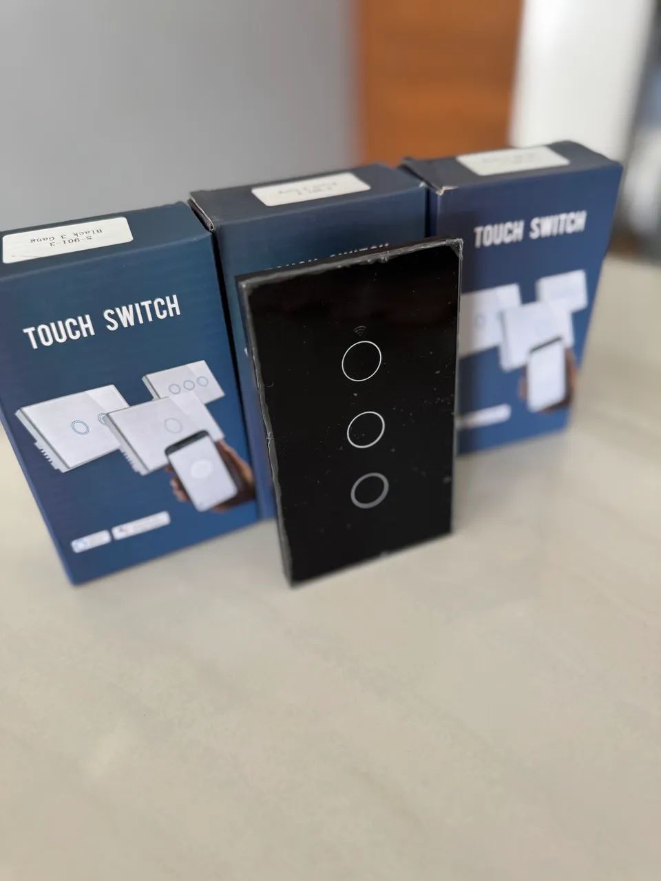 [Novo] Interruptor Inteligente 3 Botões Smart Touch Alexa - Foto 2