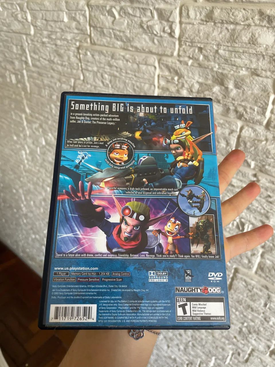 Jak 2 Greatest Hits - Playstation 2 Físico (Original) - Foto 2