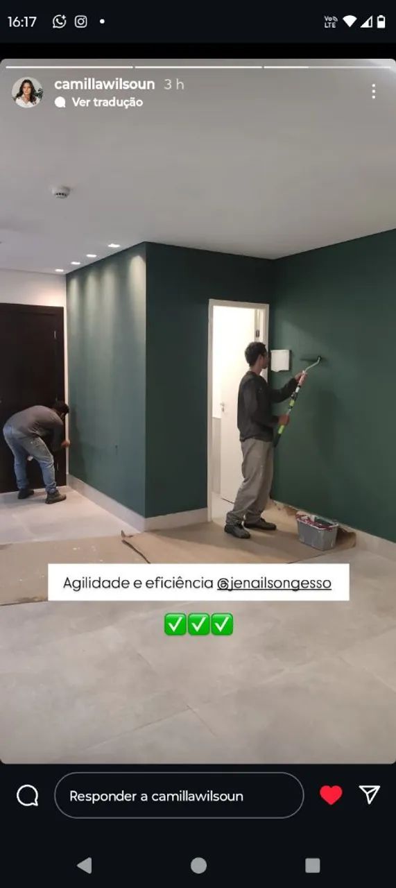 PINTOR PROFISSIONAL REFORMAS GESSO REPARO 