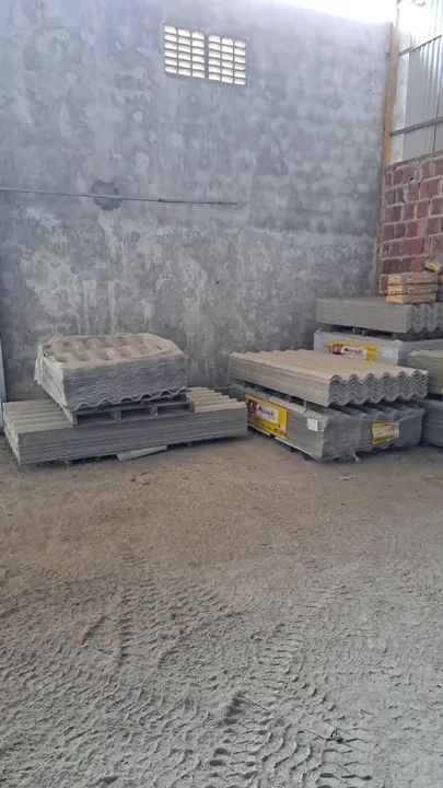 Telha brasilit da grossa 1,10x2 e 44 5mm valo da unidade $87 azendo entrega em toda Maceió - Foto 2