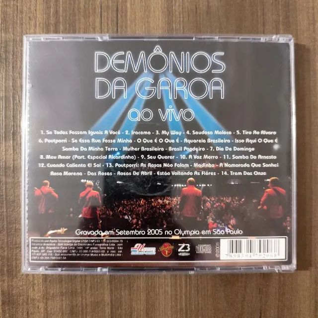 CD Demônios Da Garoa - Ao Vivo - Foto 2