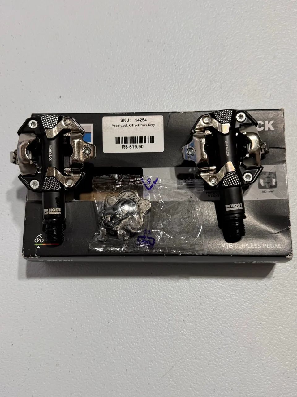 PEDAL LOOK X-TRACK DARK GRAY MTB ZERO 