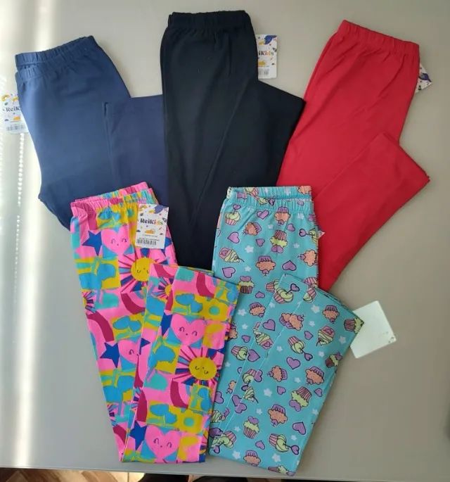 Legging Cotton Lisa Estampadas Qualidade Premium Meia Estação. LEIA A DESCRIÇÃO