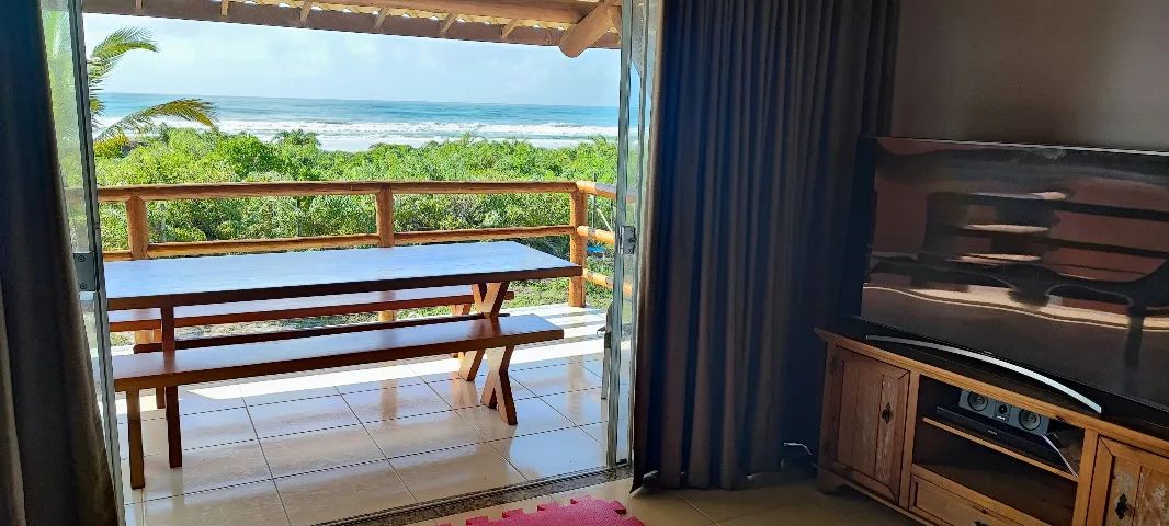 Chalé com vista para o mar
