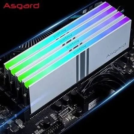 Asgard Valkyrie DDR4 Memory DDR4 16 GB (2×8 GB) 3200 MHz RGB White64739260248835122