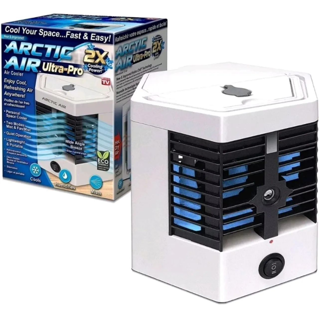 Climatizador Ar condicionado comporta gelo