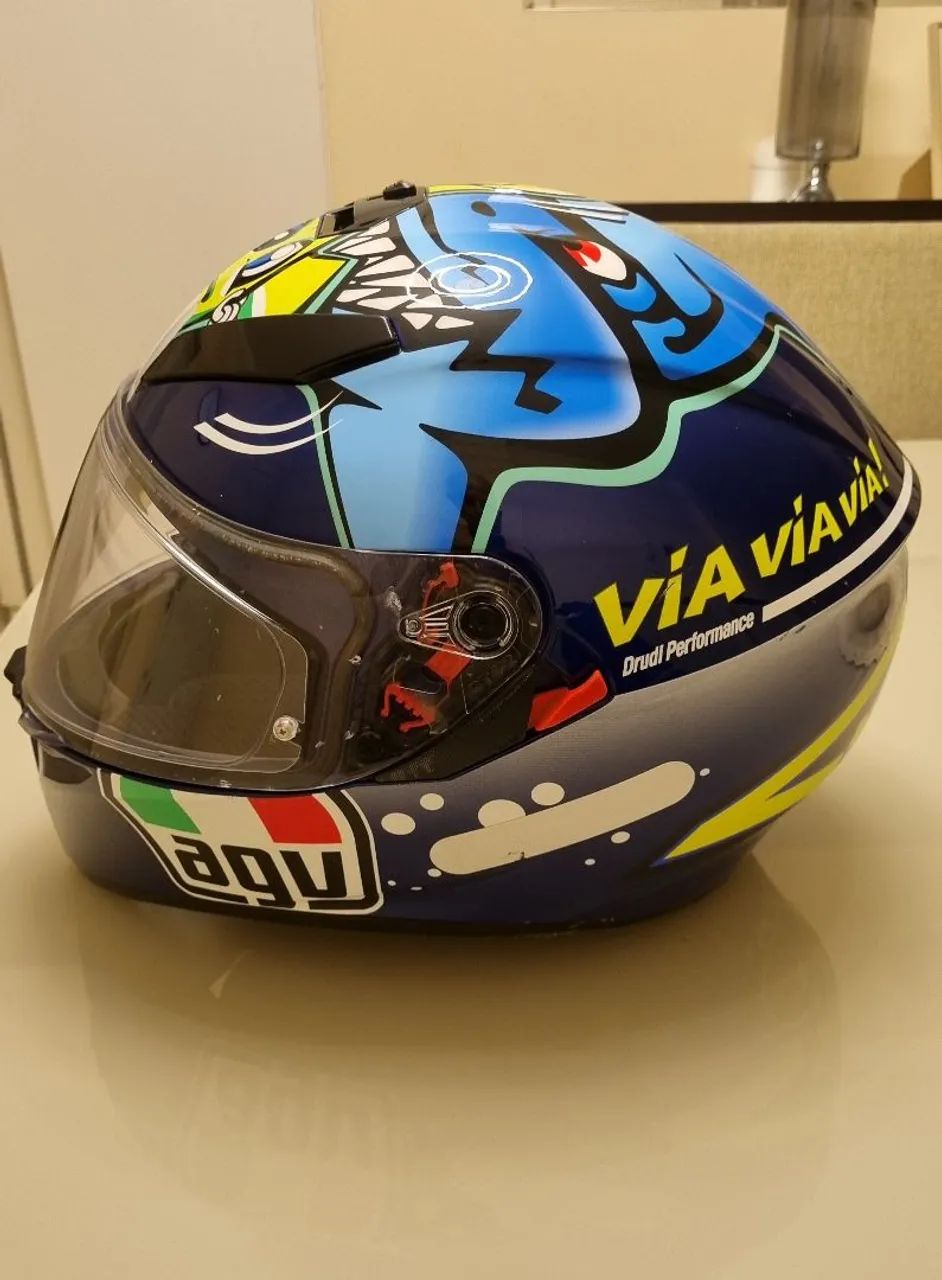 Vendo capacete agv k3 Valentino Rossi  - Foto 2