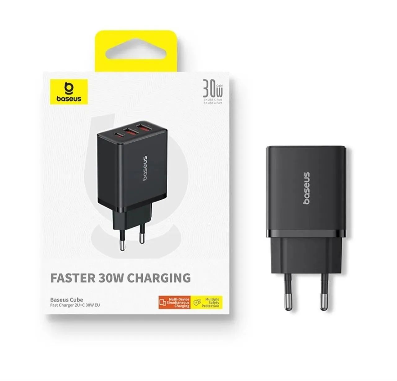 Carregador Baseus 30W + 1 Cabo de 1M - Rápido e Potente! - Foto 2