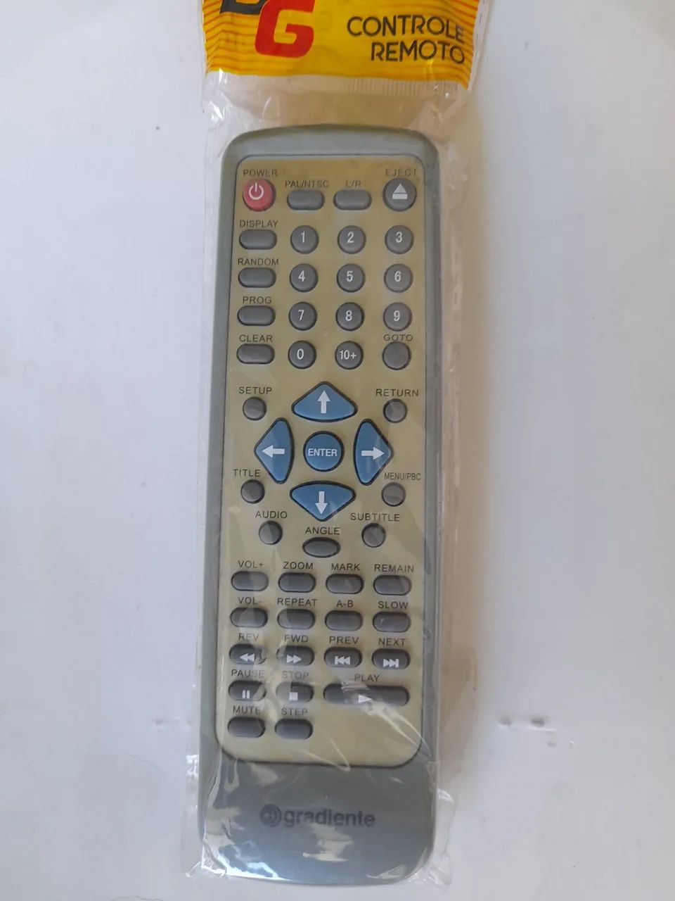 Controle remoto para DVD gradiente 