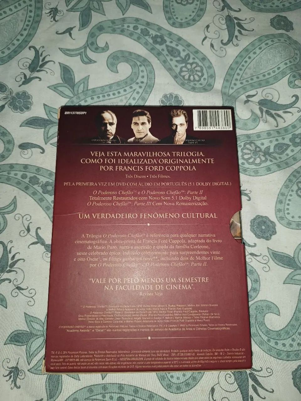Livro O Poderoso Chefão + Box filmes  - Foto 5