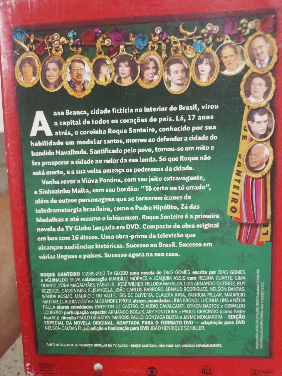 Coleção da novela rock Santeiro 15 dvds - Foto 4