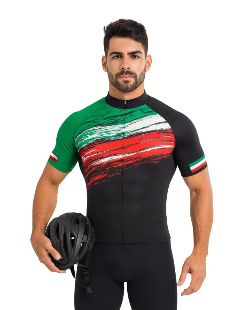 Camisa De Ciclismo Ert New Elite Italy Slim  Disponível Promoção