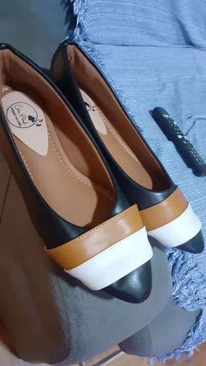 Sapato feminino de mulher n37 novo sem uso  - Foto 4