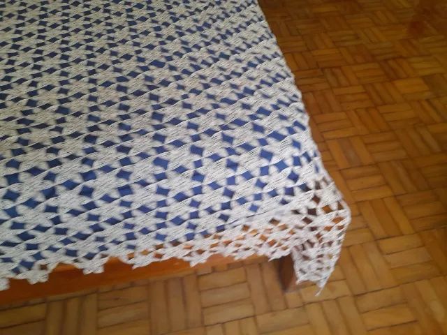 colcha de casal crochê feito mão - Foto 3