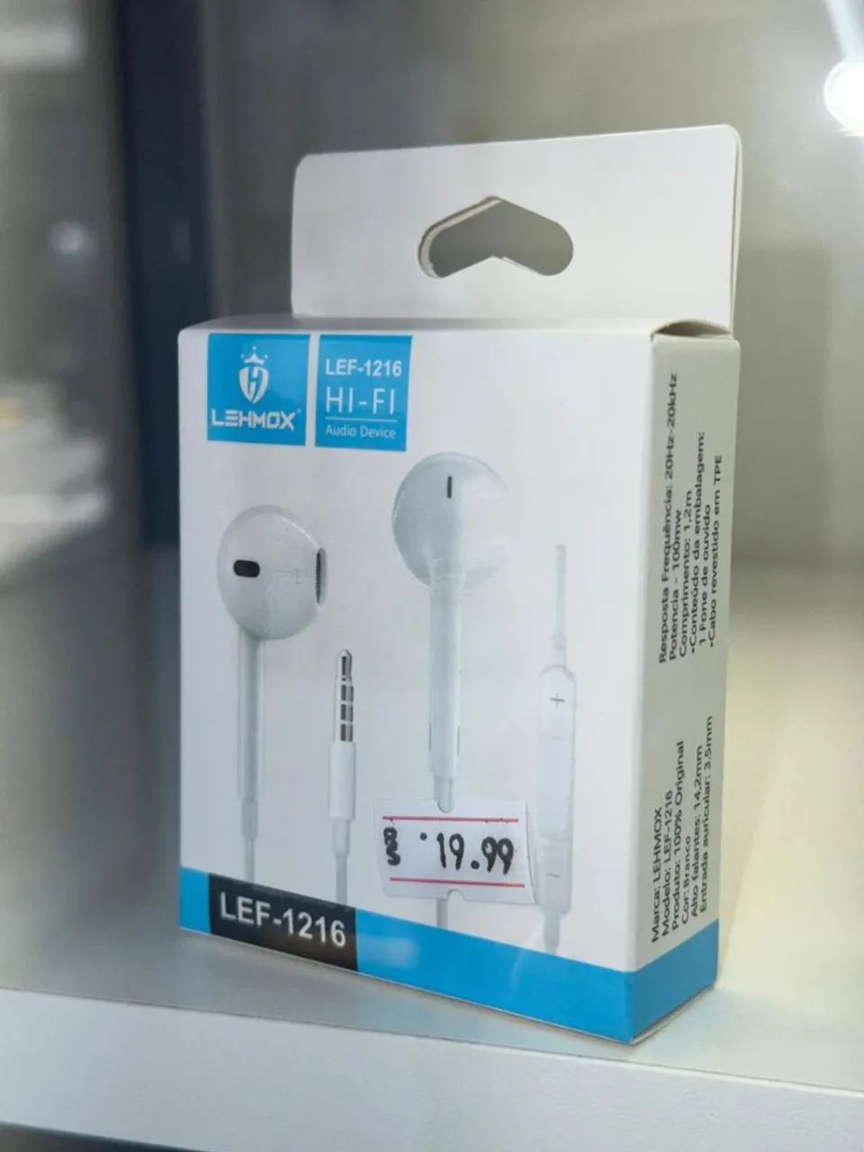 FONE DE OUVIDO P2 LEHMOX 