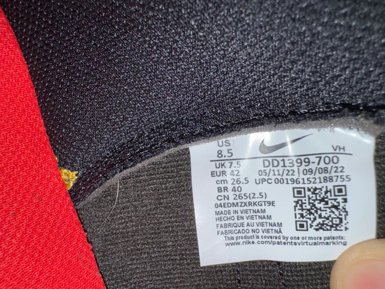 Tênis Nike Dunk High "Reverse Goldenrod - Bruce Lee" Sneakers - Foto 6