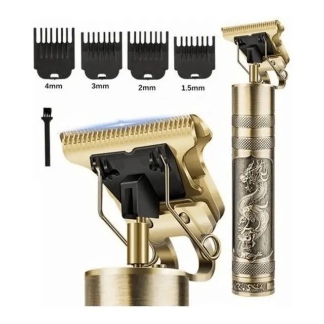 Máquina de Cabelo e Barbeador T9 Profissional Sem Fio Portátil Potente com Entrega Rápida! - Foto 5