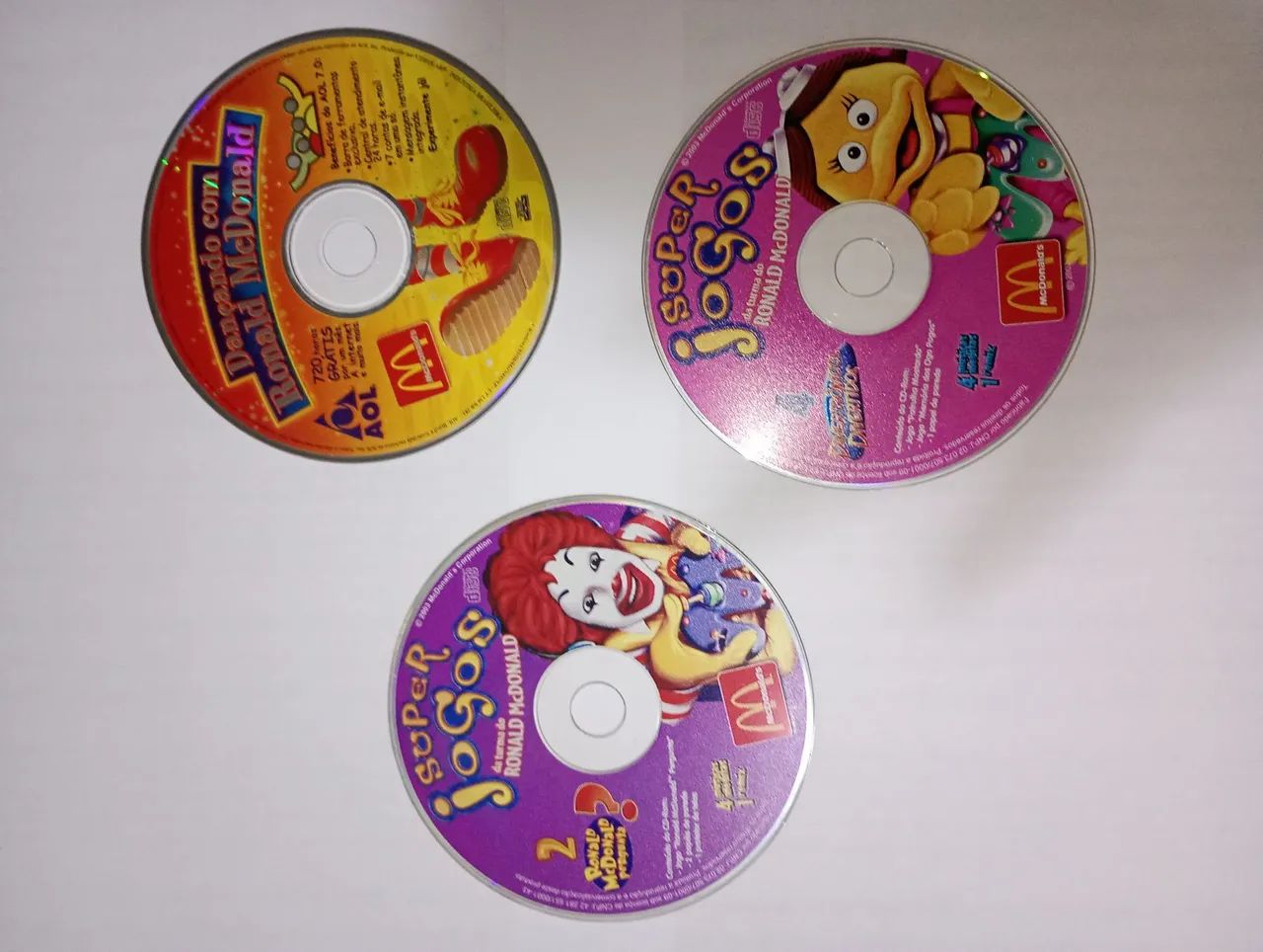 DVDs do Ronald McDonald - Super Jogos e dança 