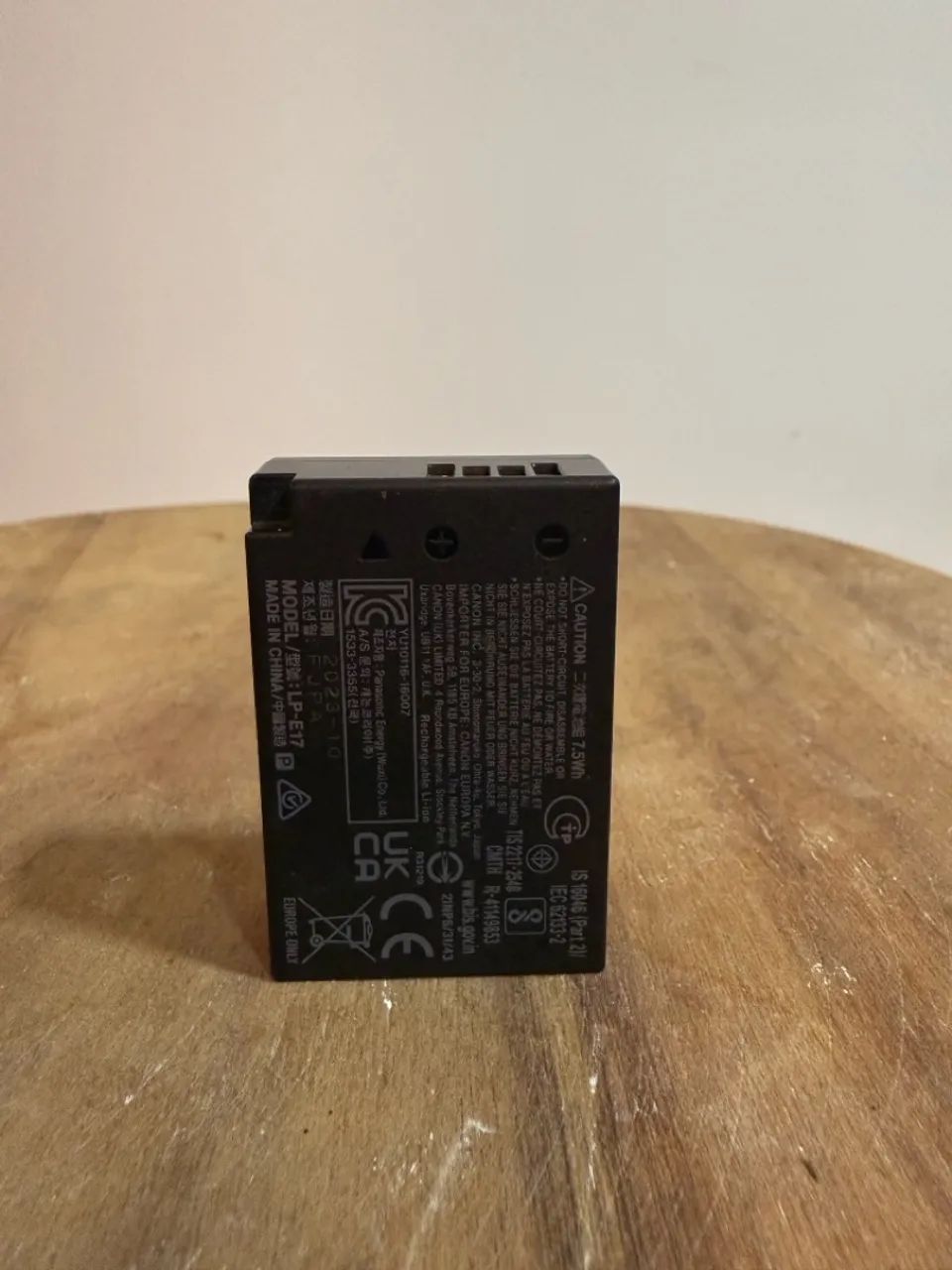 Bateria original Canon lp E17 - Foto 2