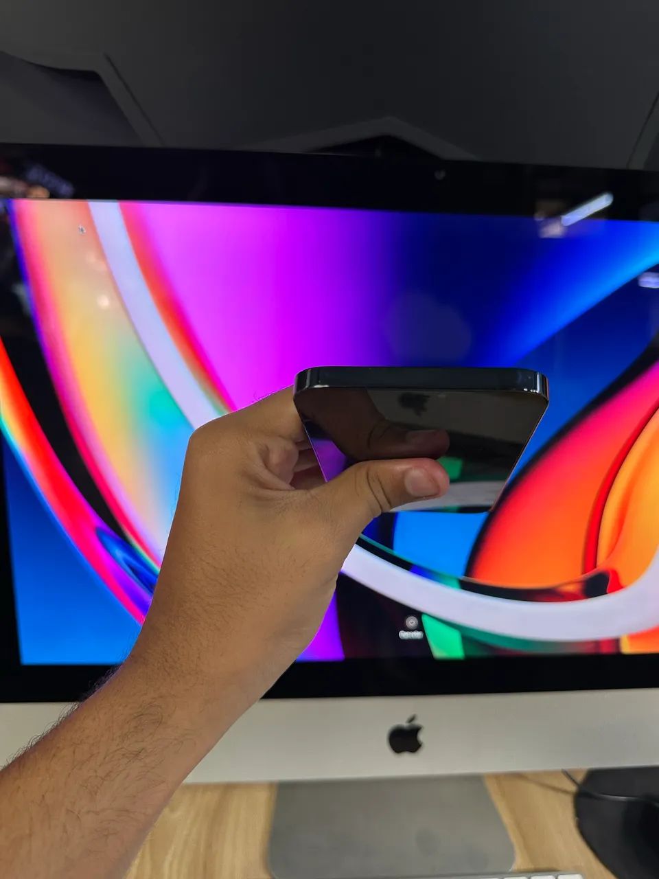 IPHONE 12 PRO MAX 256 GB DEFEITO NA CÂMERA 3X  - Foto 4