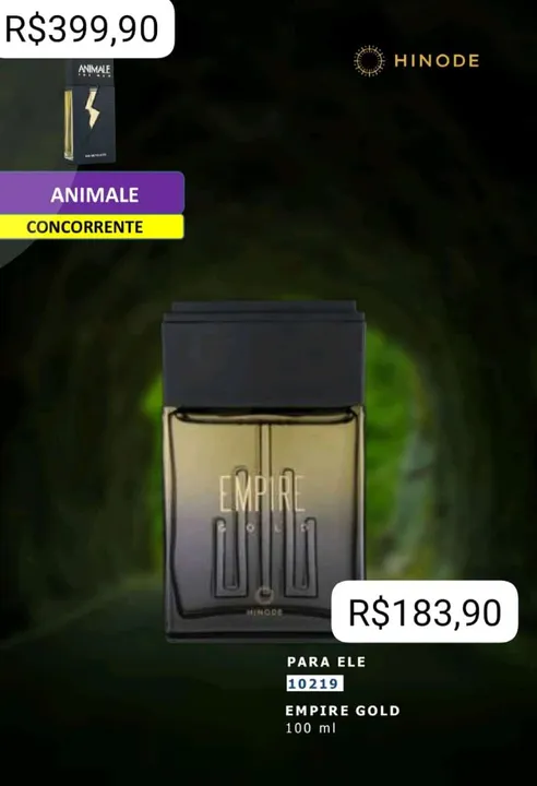 Perfume Masculino Empire Gold 100ml - Hinode