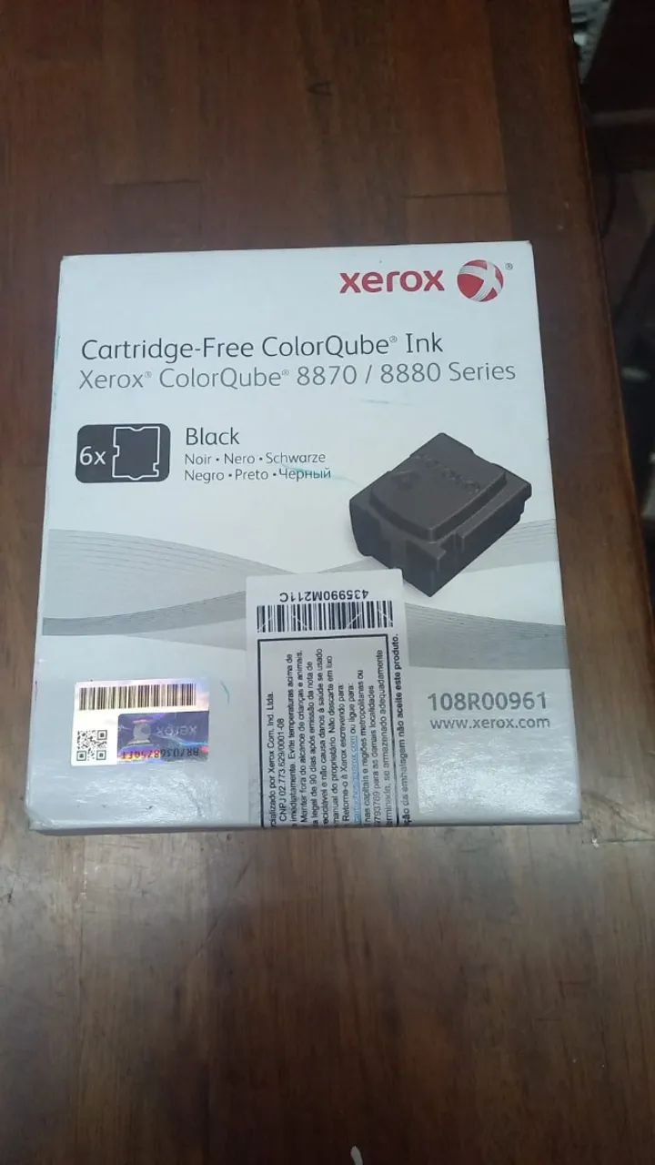 Caixa De Cera Xerox Colorqube 8870/8900 Magenta - Foto 3