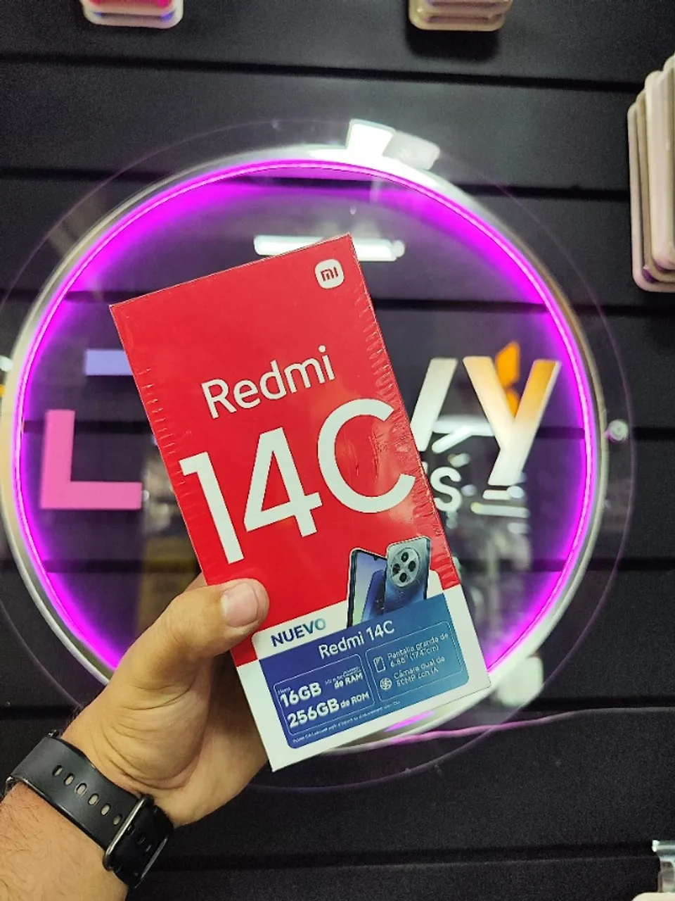 Celular Xiaomi Redmi 14C 256GB 8 Ram Dual Sim Lançamento Global Lacrado Original + Brinde