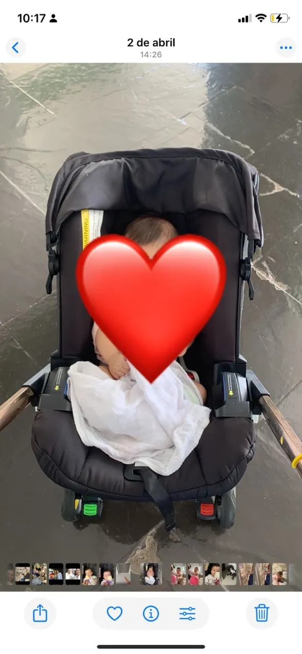 Carrinho de bebê que vira bebê conforto