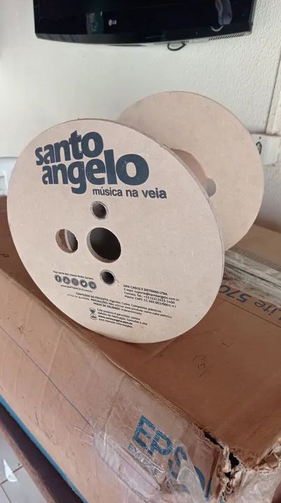 Carretel vazio para enrolar fios ou extensões  - Foto 3