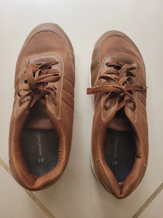 Tênis Marrom Masculino - Rchlo Man - Tamanho 41