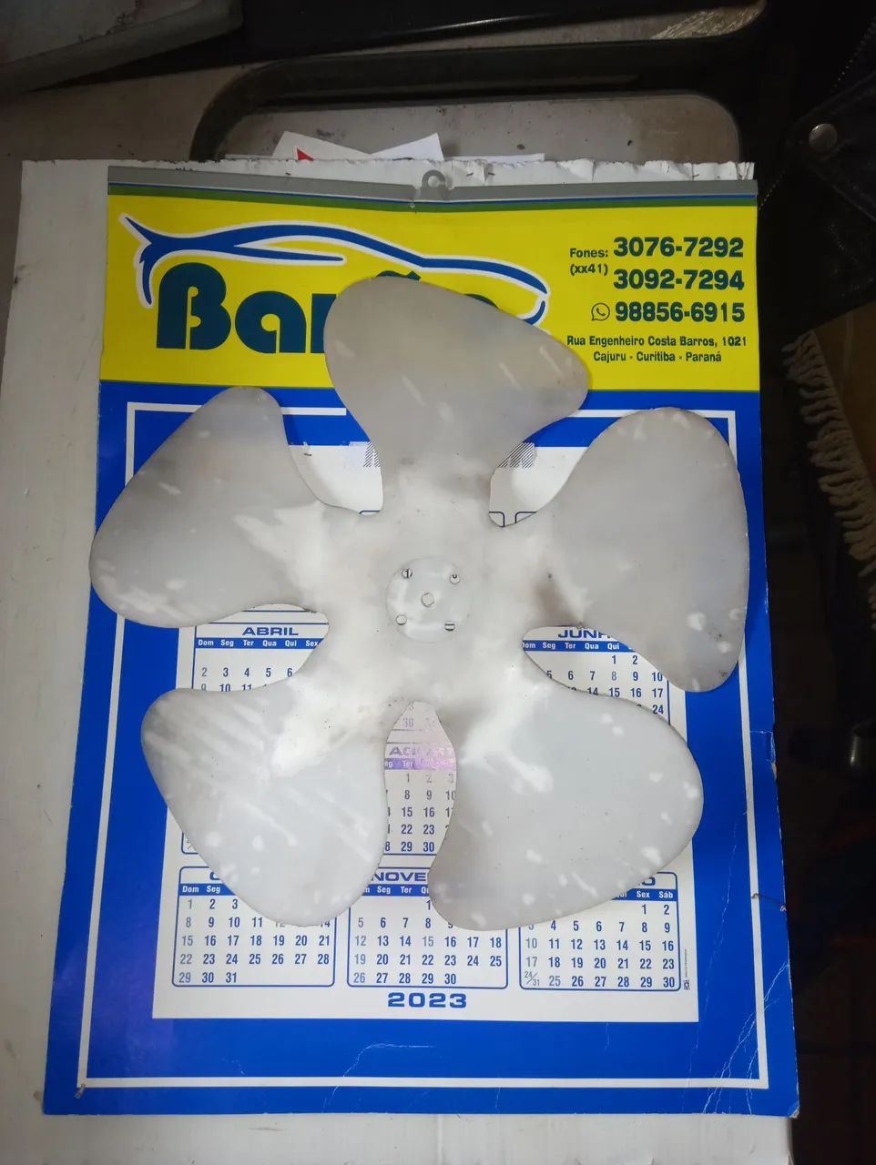 HÉLICE MICRO VENTILADO MARCA ELCO. COD 4VEA007 - Foto 3